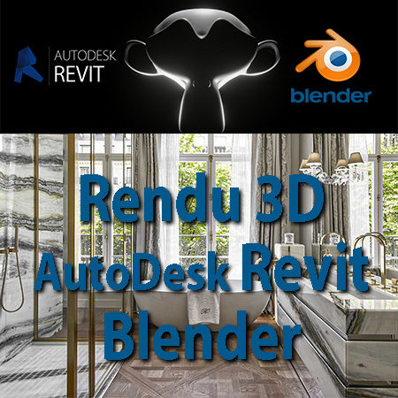 revit rendu 3d Blender - roymonde formation